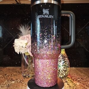 Stanley with a Glitter Ombre